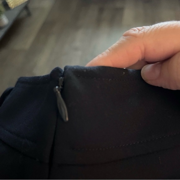 Ann Taylor Button Front Sailor Pencil Skirt Size 8 - Picture 5 of 8